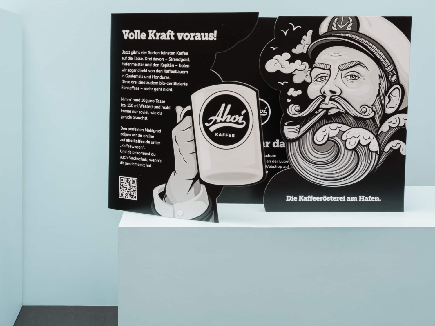 Versandverpackung Ahoi Kaffee